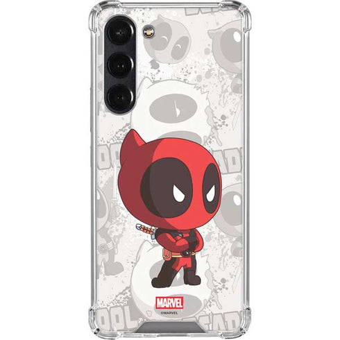 Marvel Deadpool Babypool Galaxy S23 FE Clear Case